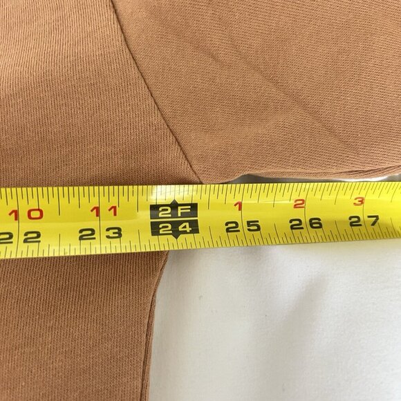 Grayson Threads Long Oversized Teddy Bear Sweatshirt Brown M Christmas Holiday - Picture 3 of 6